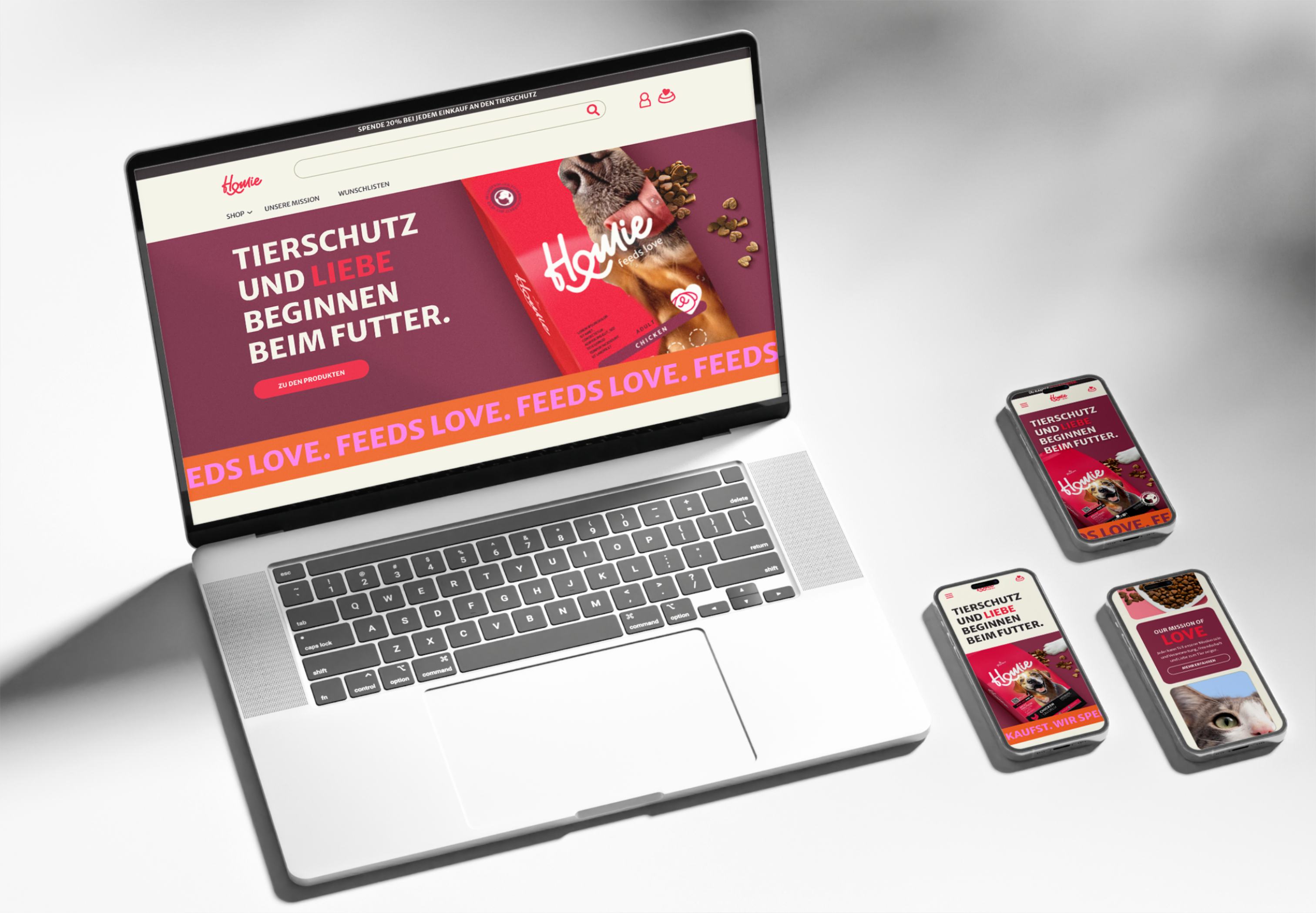 Product pages were redesigned around ingredient transparency and nutritional clarity, making it easy for pet owners to e